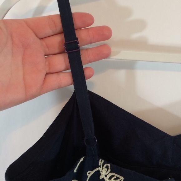 J. Crew sundress size 6 navy. - Picture 7 of 7